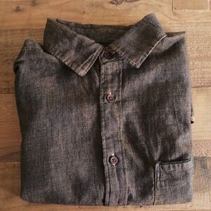 Carbon2Cobalt Size M Men's Long Sleeve Shirt Cotton